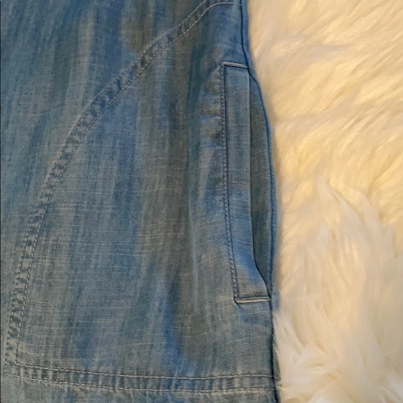 Vineyard Vines Tencel Dress (8) cute details, Blue - Picture 10 of 14